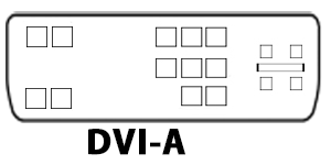 شکل تبدیل DVI-A