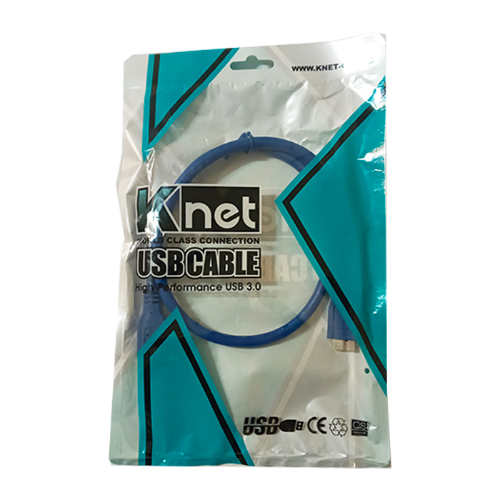 کابل هارد اکسترنال USB3 KNET 0.6M 