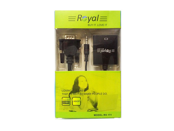 تبدیل ROYAL VGA TO HDMI RV-111