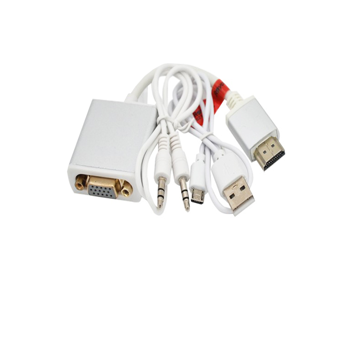 تبدیل HDMI to VGA با کابل ROYAL RV-315