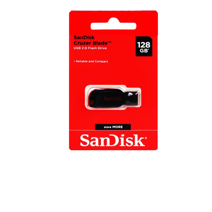 فلش 128گیگ  SanDisk USB 2.0 