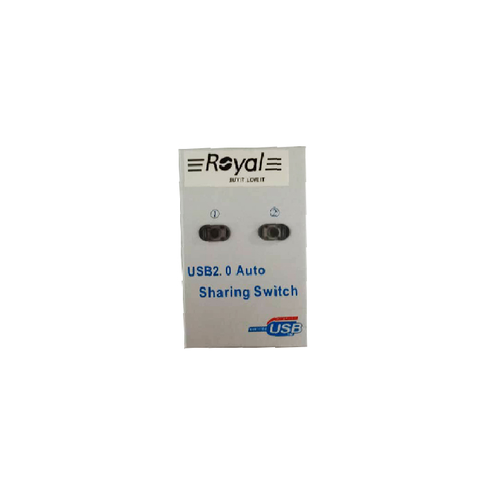 دیتا سوئیچ پرینتر USB 2PORT AUTO ROYAL 