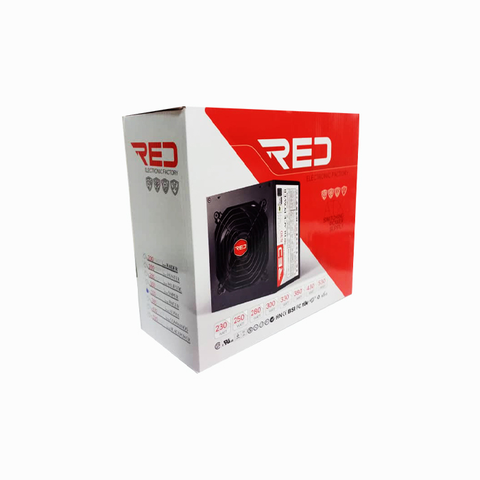 پاور کیس RED 380W