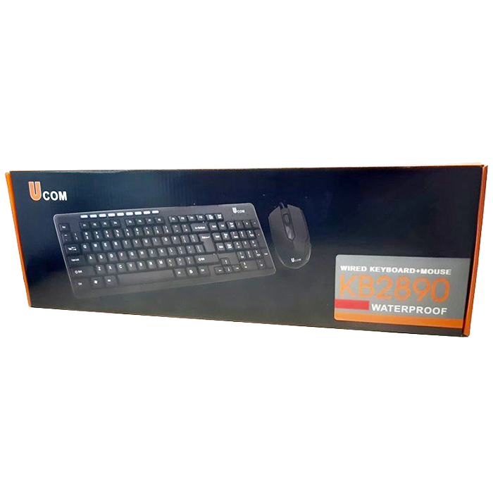 کیبورد و موس سیم دار  UCOM مدل KB-2890