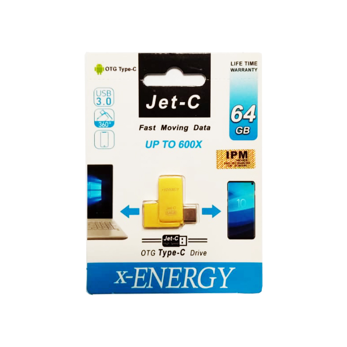 فلش X-ENERGY JET-C TYPE C USB3 64G