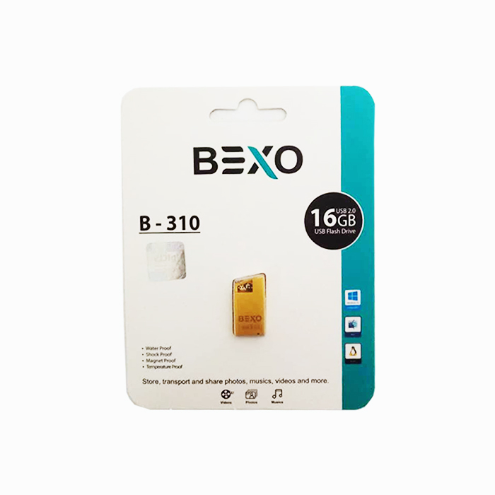 فلش BEXO 16G GOLD B3-310
