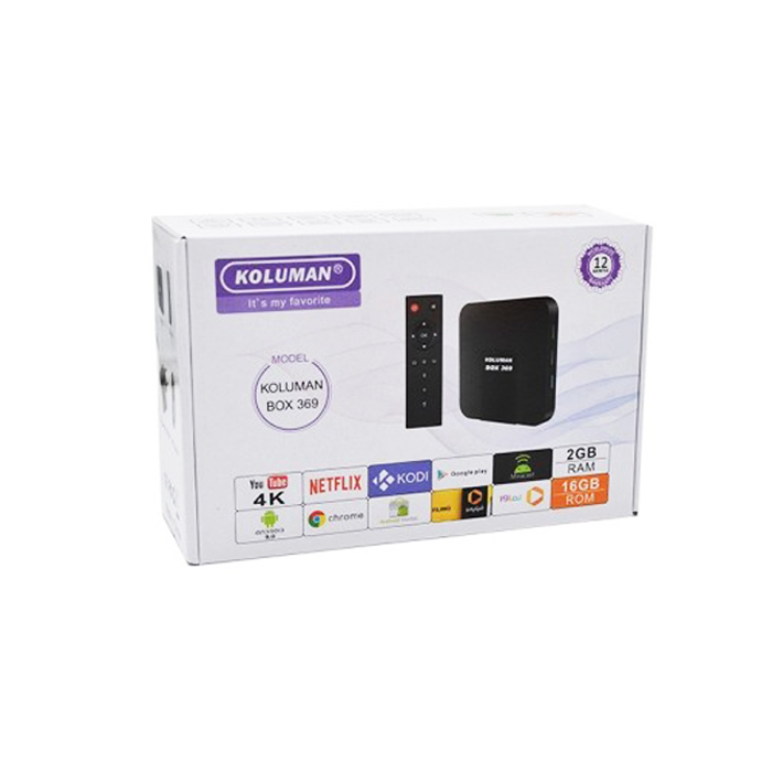 اندروید باکس KOLUMAN TV BOX 369