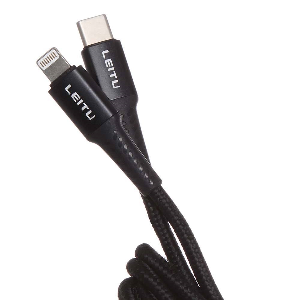 کابل تبدیل USB-C به لایتنینگ لیتو مدل LD-1 طول 1 متر