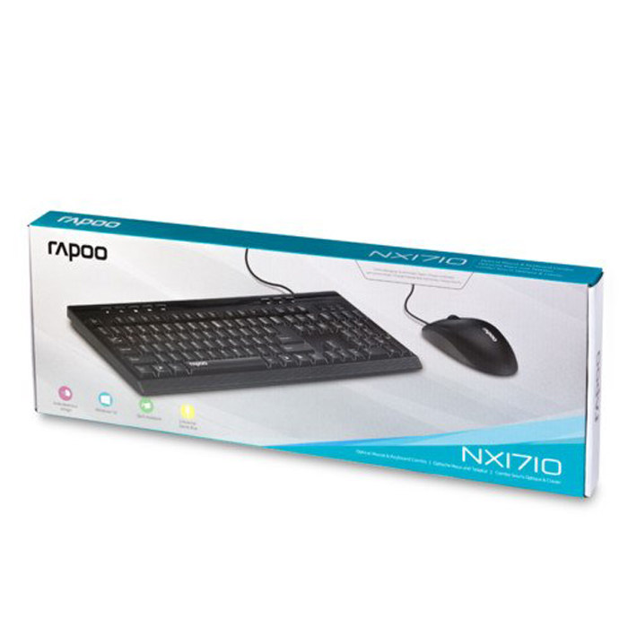 موس و کیبورد سیمی رپو مدل RAPOO NX1710