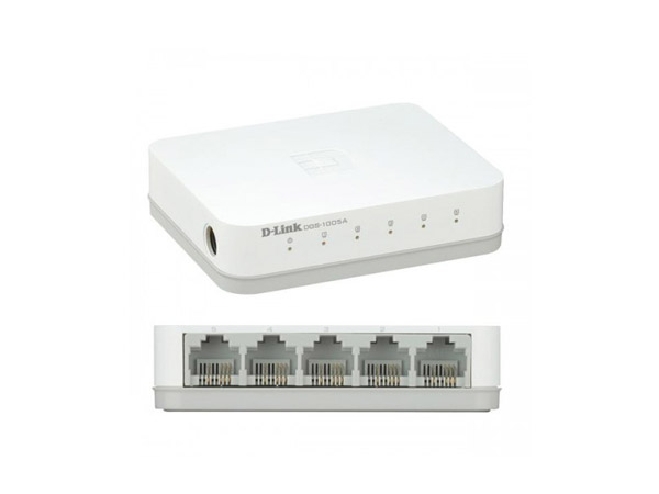 هاب سوئیچ شبکه 5 پورت  D-Link 1005A