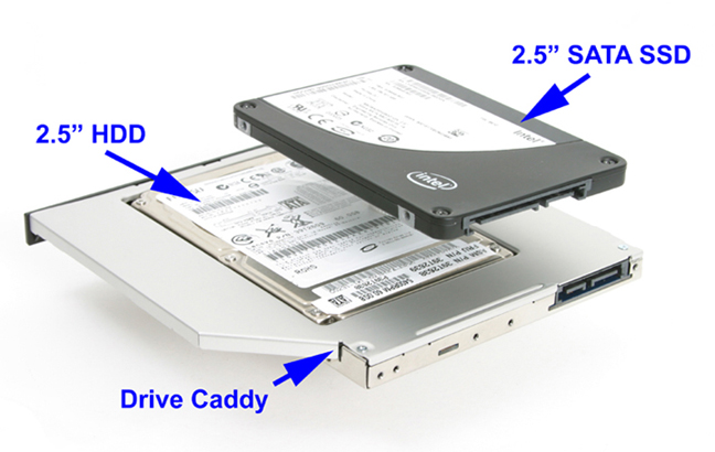 باکس هارد مخصوص لپ تاپ ضخیم HDD caddy