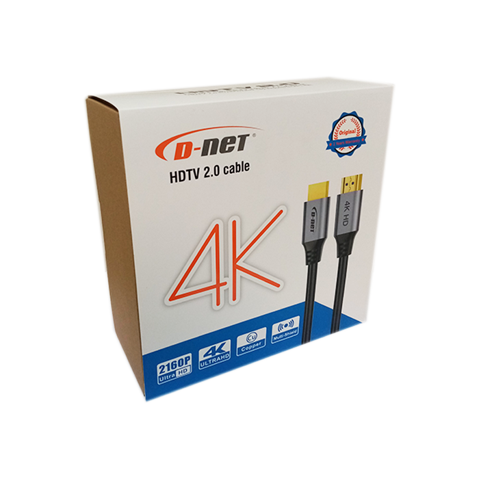 کابل HDMI 4k D-net به طول 20 متر