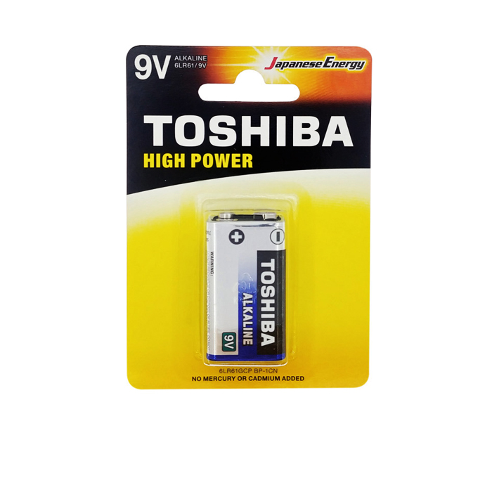 باتری کتابی  TOSHIBA 9V  High Power