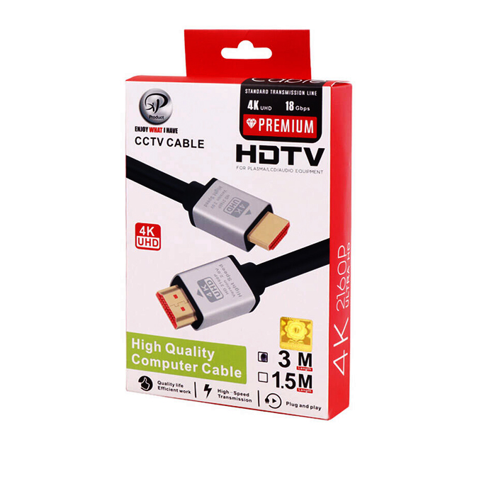 کابل HDMI 4K برندXP به طول  3M 