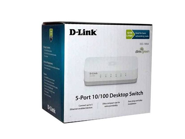 هاب سوئیچ شبکه 5 پورت  D-Link 1005A