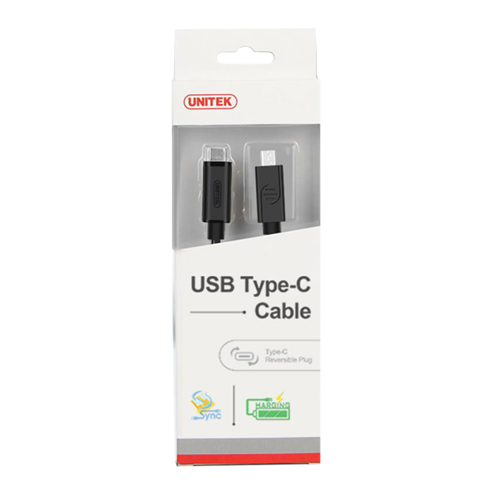 کابل تبدیل micro usb to type-c مدل UNITEK Y-C473BK