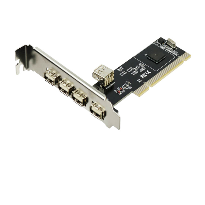 کارت PCI چهار پورت  USB2.0 