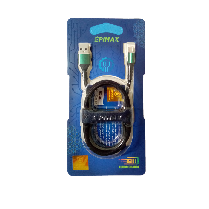 کابل شارژ و دیتا EPIMAX تایپ سی مدل EC-46 