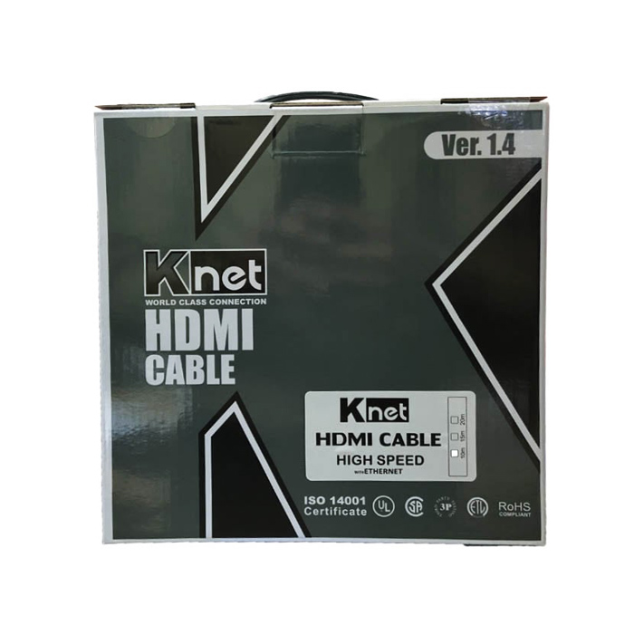 کابل 10 مترHDMI 4K 3D برند K-NET 