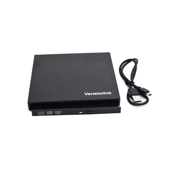 باکس DVD Writer نازک (9.5mm) SLIME USB2.0 Venetolink       