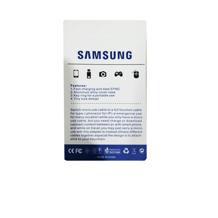 تبدیل OTG SAMSUNG MICRO پک دار