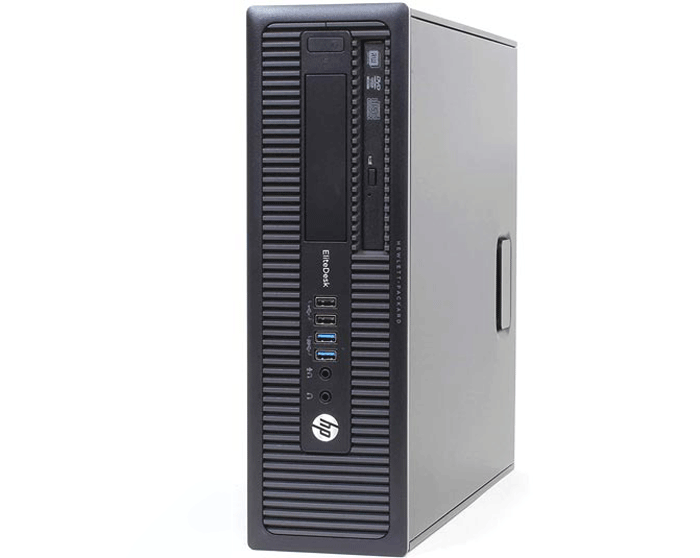 مینی کیس HP core i5 دارای RAM8 و حافظه 500 گیگ