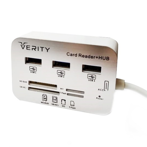 هاب 4 پورت VERITY USB3 408H