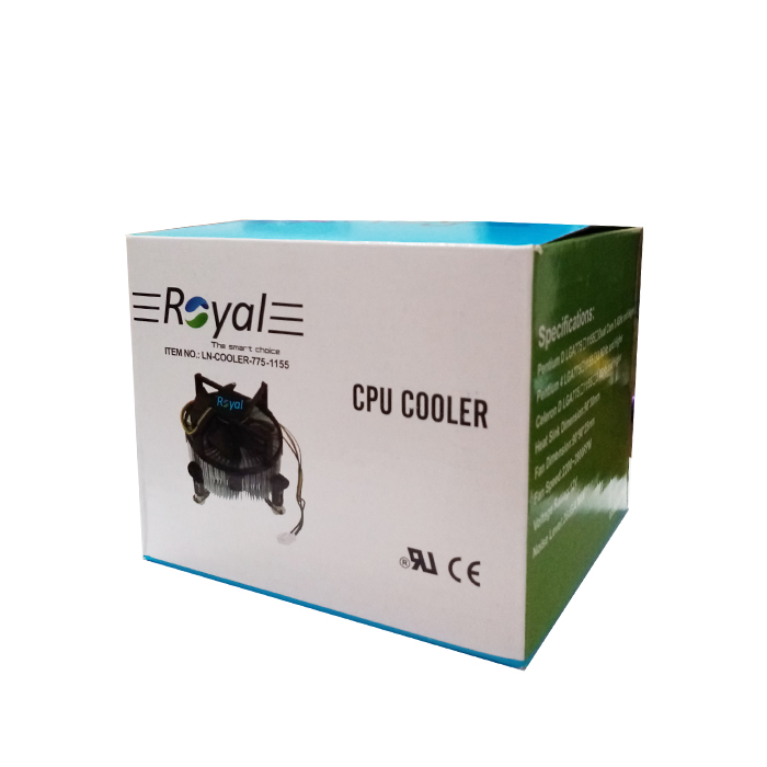 فن CPU مدل ROYAL LN-COOLER-775-1155