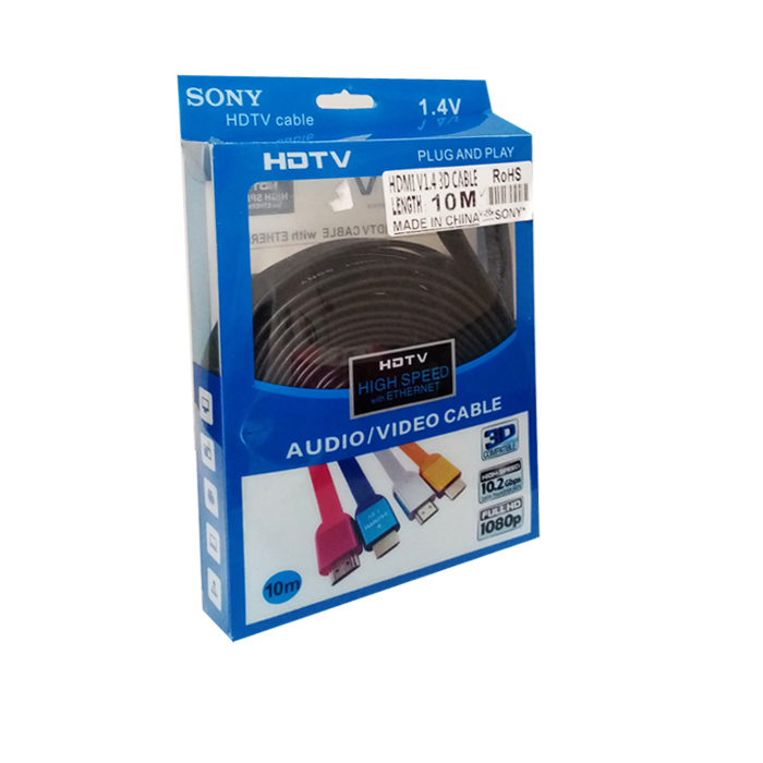 کابل 10متری SONY HDMI FLAT