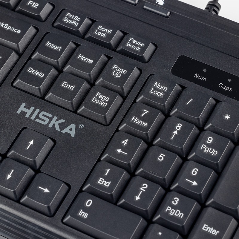 کیبورد سیم دار HISKA مدل HX-KE200