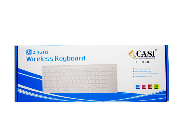 کیبورد بی سیم CASI-KW3800