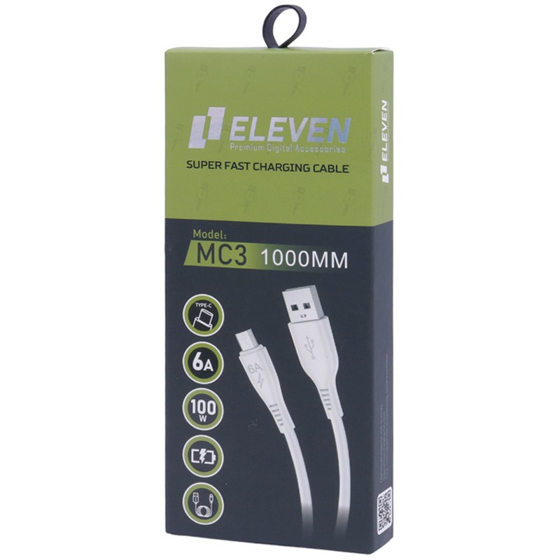 کابل شارژ و دیتا میکرو مدل ELEVEN-USB MICRO MC3
