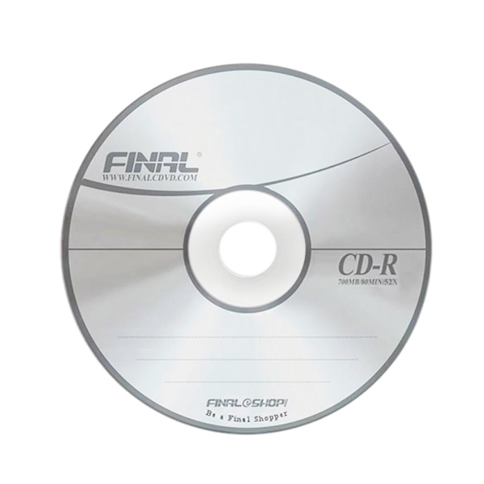 CD خام FINAL پک 50 تایی