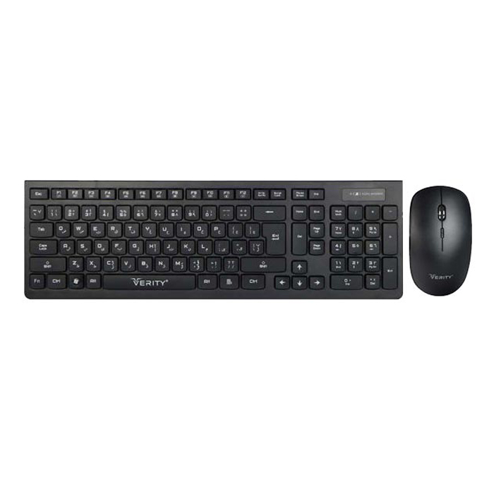 موس و کیبورد بی سیم مدل VERITY V-KB6114CW