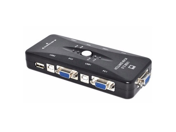 KVM سوئیچ 1 به 4 دستی B-NET USB