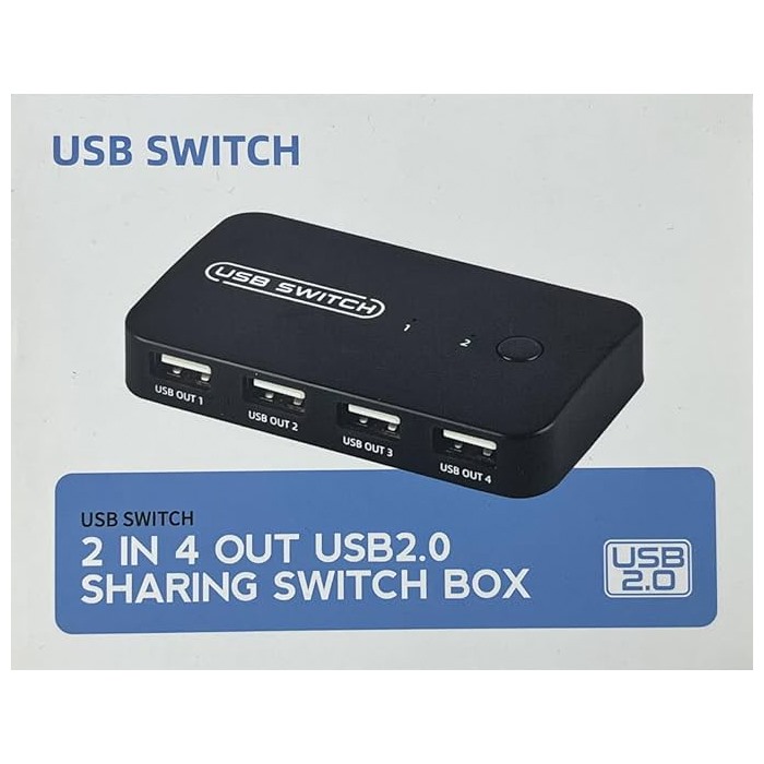 دیتا سوییچ ROYAL USB 2in4 404