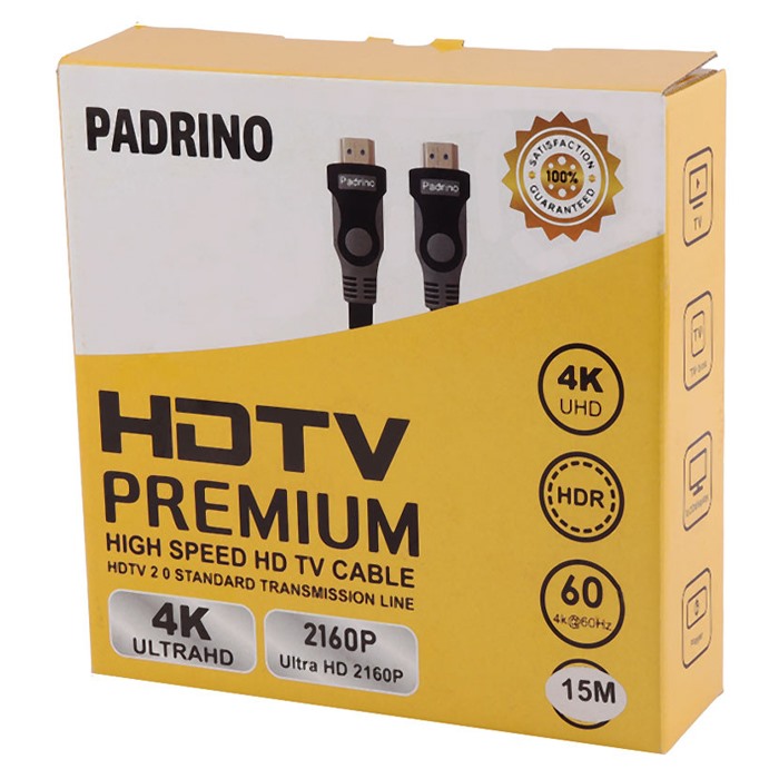 کابل HDMI 4K PADRINO به طول 15متر 