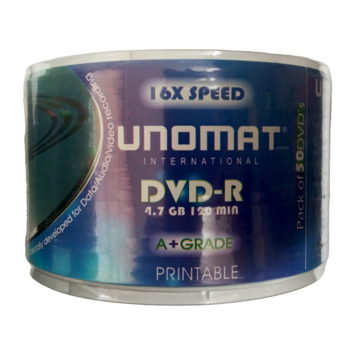 DVD خام UNOMAT PRINTABLE 