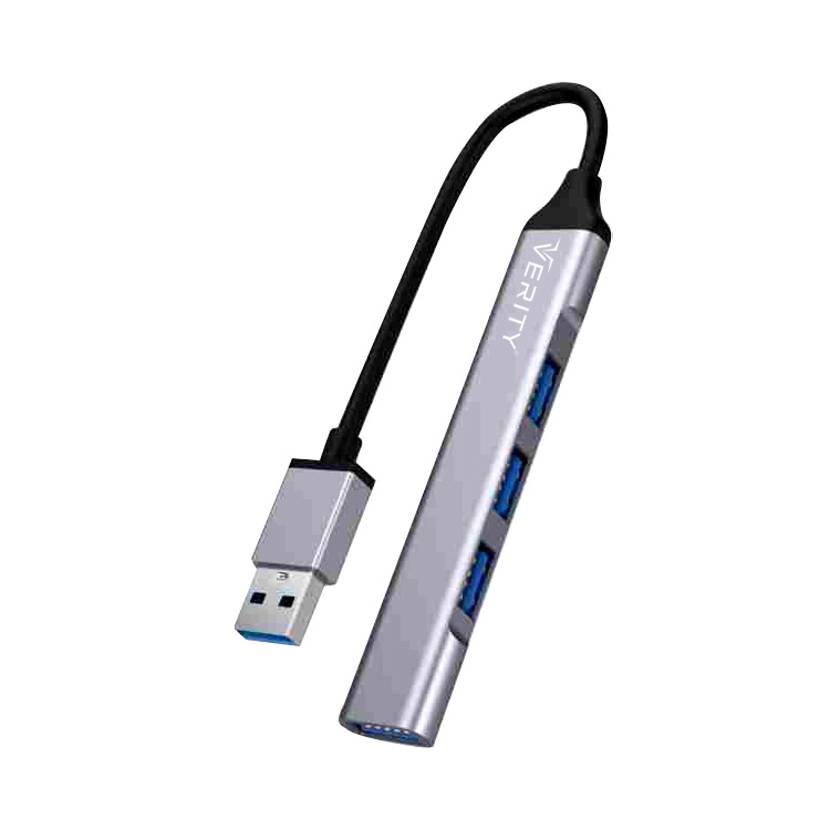 هاب 4 پورت VERITY H409 USB3