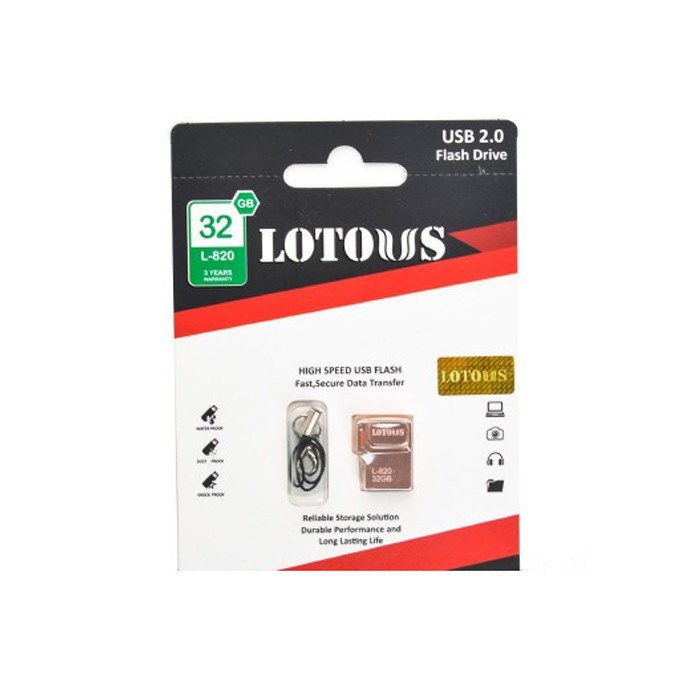 فلش 32 گیگ Lotous USB 2.0 مدل L-820