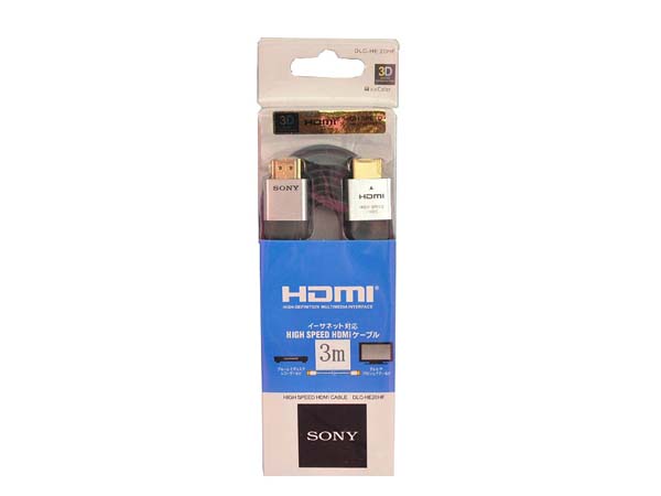 کابل HDMI سونی اورجینال 3 متری نایلون صورتی