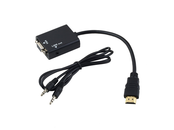 تبدیل HDMI TO VGA RINHO با صدا پک دار