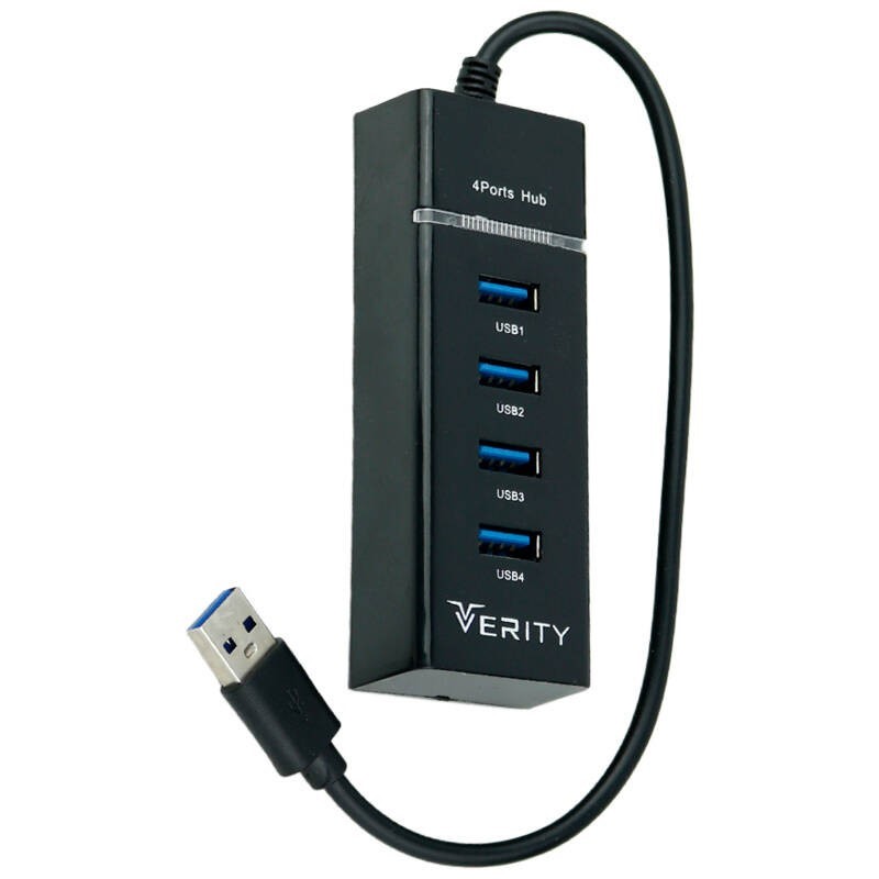 هاب 4 پورت VERITY USB2 402H