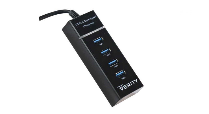 هاب 4 پورت VERITY USB2 402H