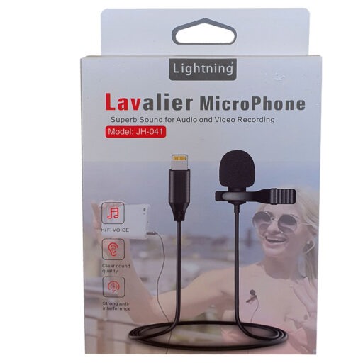 میکروفون یقه ای LAVALIER مدل MICROPHONE 120GL 