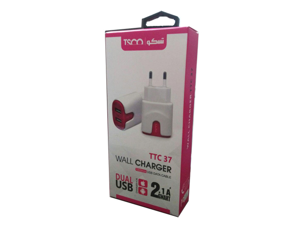 کلگی شارژر موبایل با کابل تسکو TTC 37 