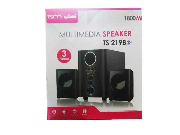 اسپیکر 3 تکه رومیزی تسکو TSCO TS 2198