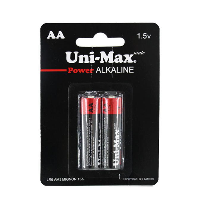 باتری قلم یونی مکس Unimax پاور آلکالین دو عددی