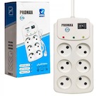 محافظ برق پرومکس 6 خانه مدل PROMAX 