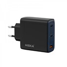 کلگی شارژر 100 وات 3 پورت هیسکا (HISKA) مدل H-156EU